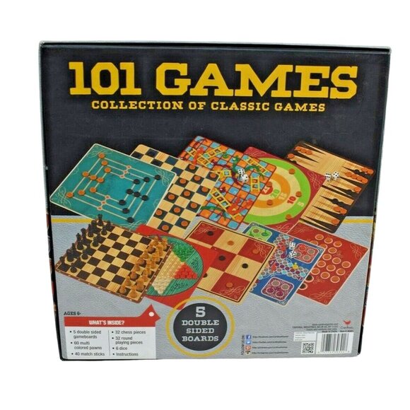 Cardinal Games 101 Games Collection of Classic Games Complete - Picture 4 of 8